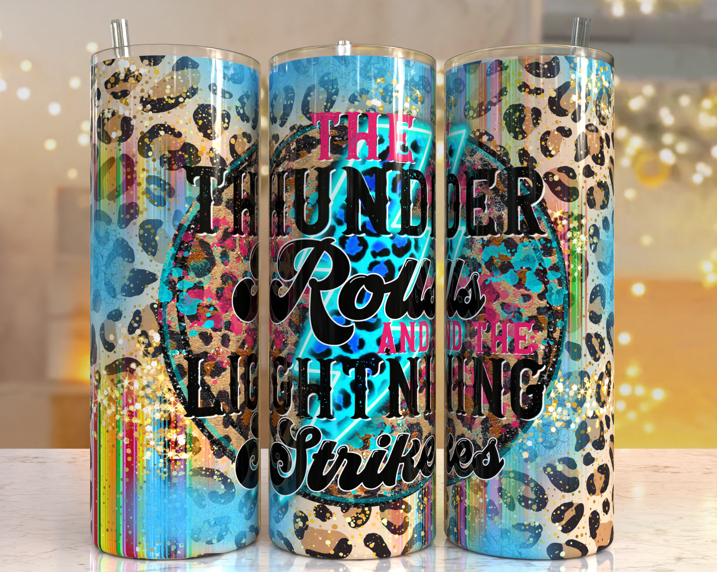 20 oz Tumbler Thunder Rolls